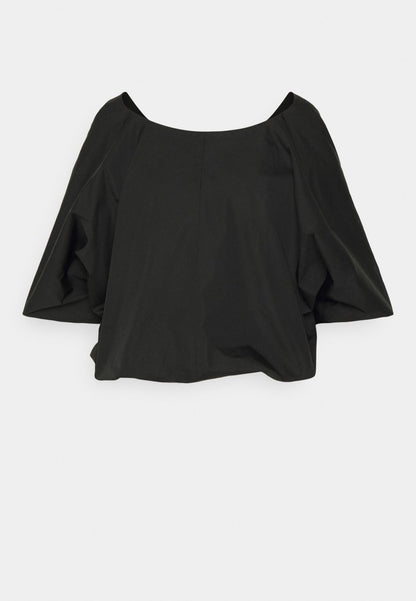  CRISP FLOW BLOUSE - T-Shirt Print - Black