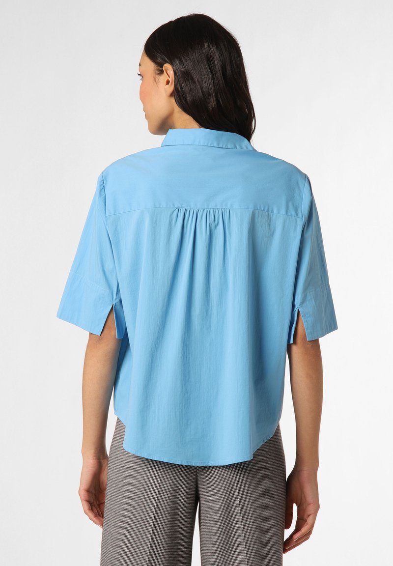 Marie Lund Hemdbluse - Blau
