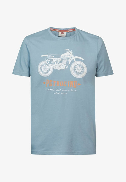 Petrol Industries PRINTED - T-Shirt Print - Midnight Navy