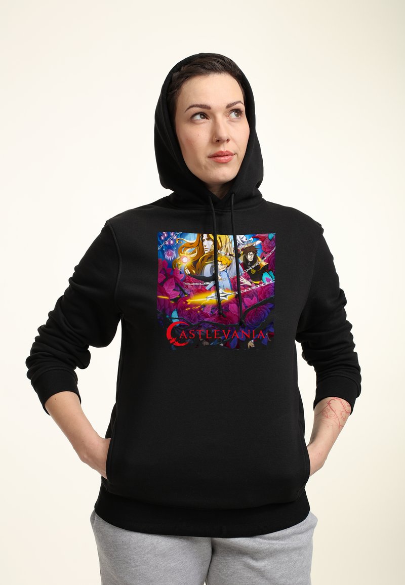 Henry Tiger CASTLEVANIA SQUARE 2 - Kapuzenpullover - Black