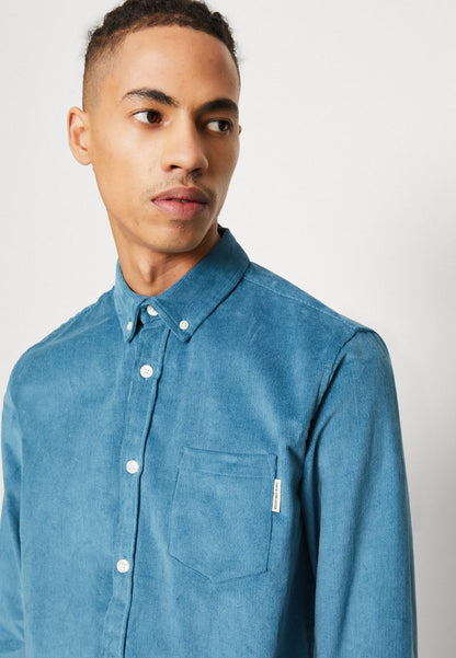 Redefined Rebel PARK SHIRT - Hemd - Deep Sea