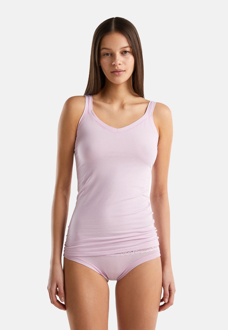 United Colors Of Benetton SUPER STRETCH - Top - Lilac