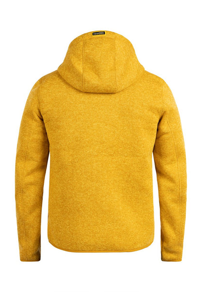 Schmuddelwedda Fleecejacke - Senf Melange
