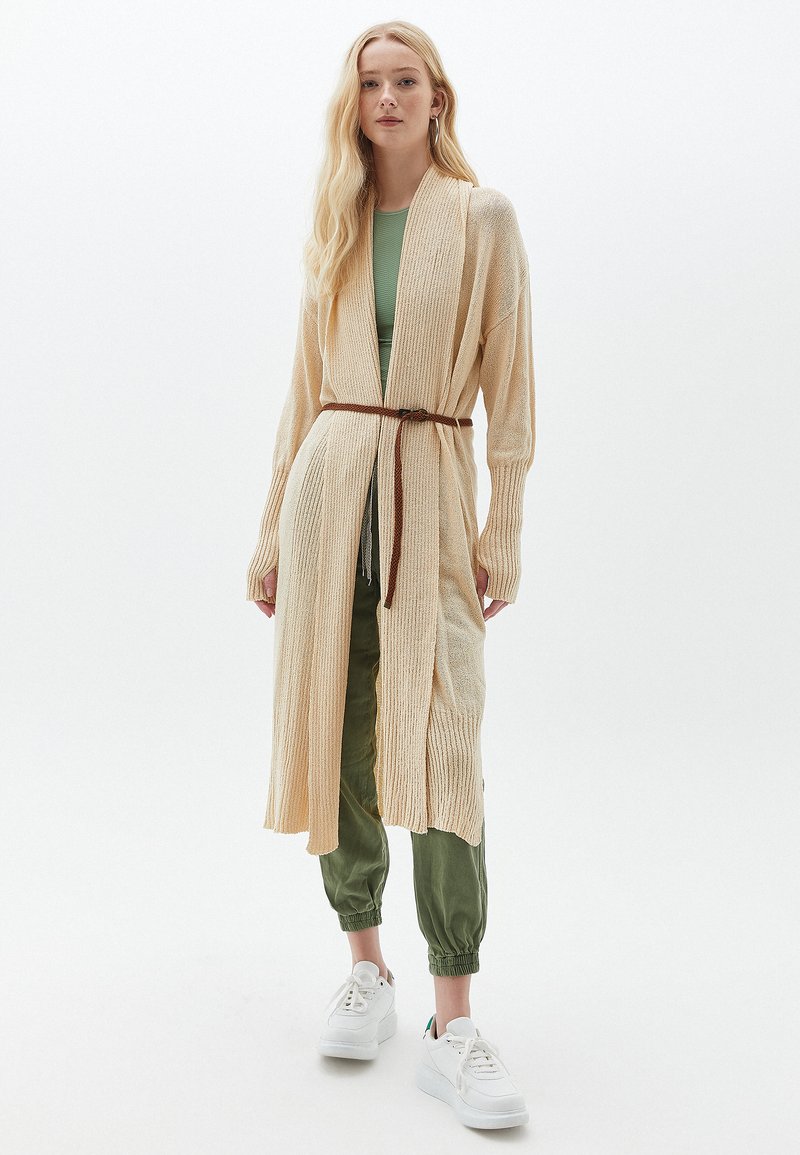  Strickjacke - Macadamia