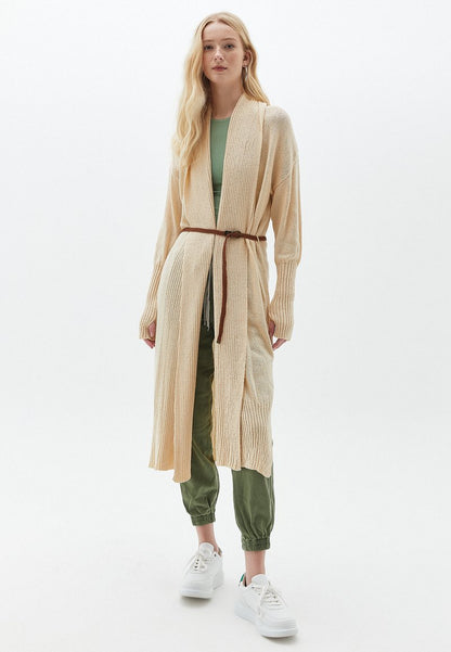 Strickjacke - Macadamia