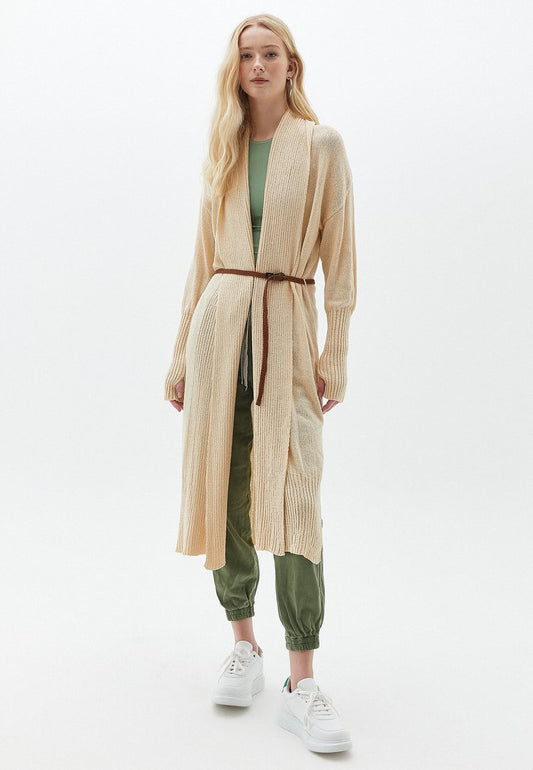  Strickjacke - Macadamia