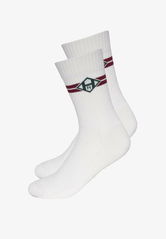  ICON - Socken - White-bordeaux
