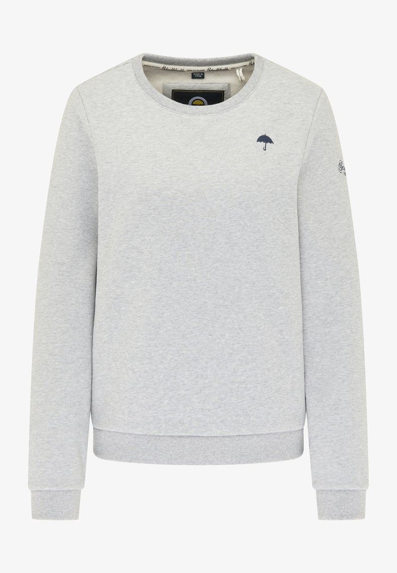  SCHMUDDELWEDDA YASANNA - Sweatshirt - Hellgrau Melange