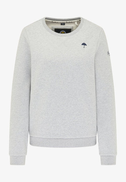  SCHMUDDELWEDDA YASANNA - Sweatshirt - Hellgrau Melange