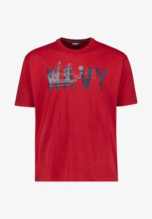 Hugo Nachtwäsche Shirt - Rot