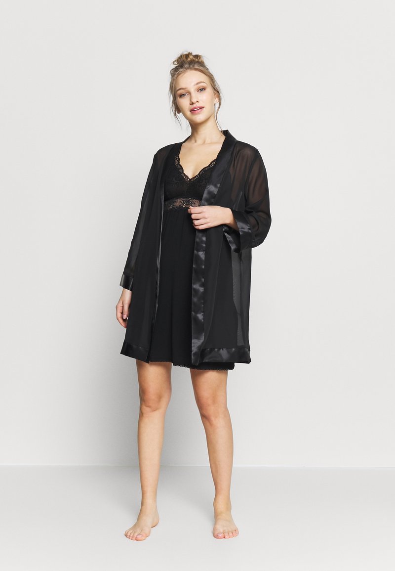 Anna Field ANNA VISCOSE DRESS - Nachthemd - Black
