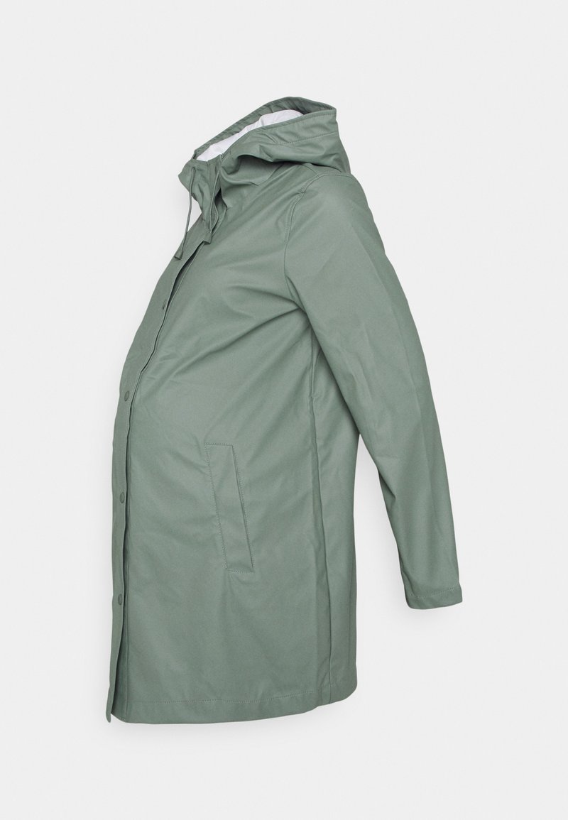 ONLY MATERNITY OLMELLEN - Regenjacke / Wasserabweisende Jacke - Mermaid
