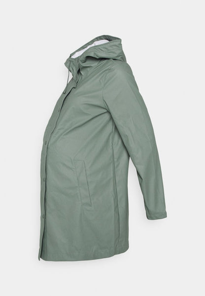 ONLY MATERNITY OLMELLEN - Regenjacke / Wasserabweisende Jacke - Mermaid