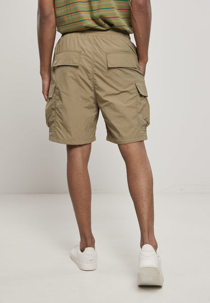 URBAN CLASSICS NYLON CARGO SHORTS - Shorts - Khaki