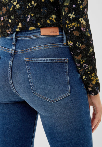 S.Oliver Jeans Slim Fit - Himmelblau
