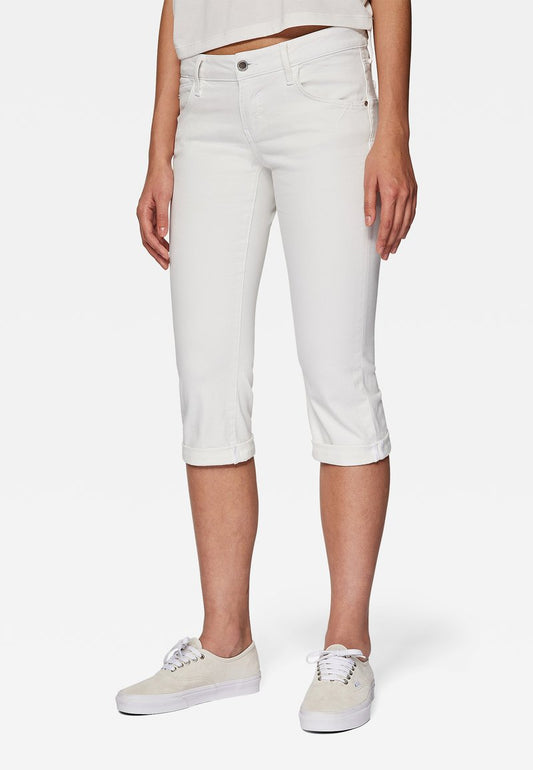 Mavi ALMA - Jeans Shorts - White Str