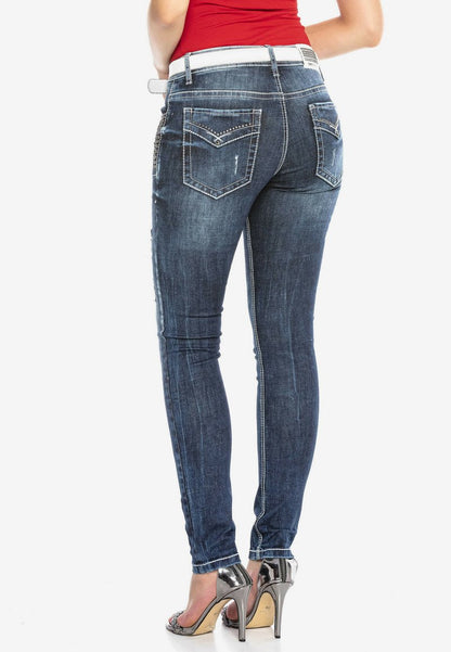 Cipo & Baxx Jeans Skinny Fit - Blue