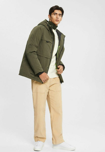 Edc By Esprit OUTDOOR - Wintermantel - Dark Khaki