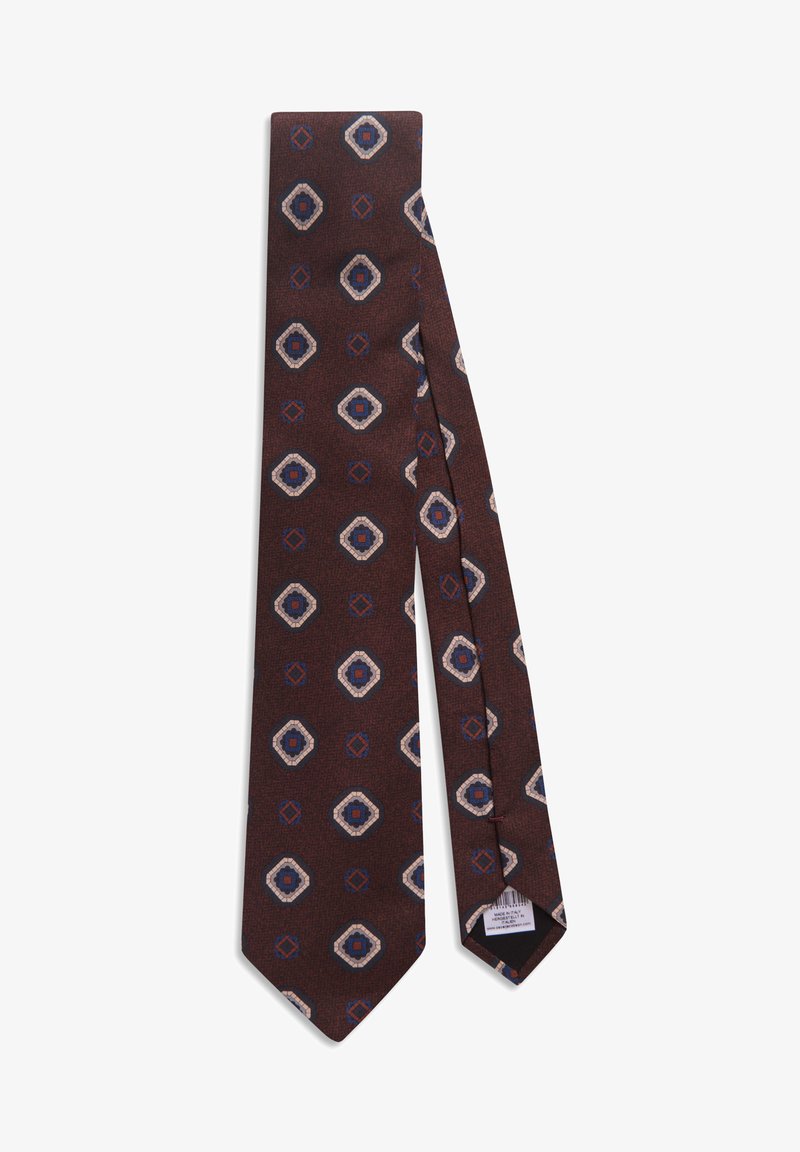 Oscar Jacobson Krawatte - Dark Brown
