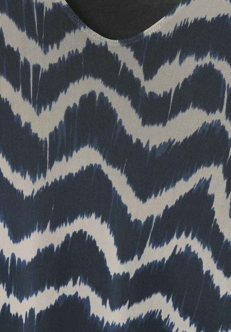 STREET ONE MIT PRINT - Freizeitkleid - Blau