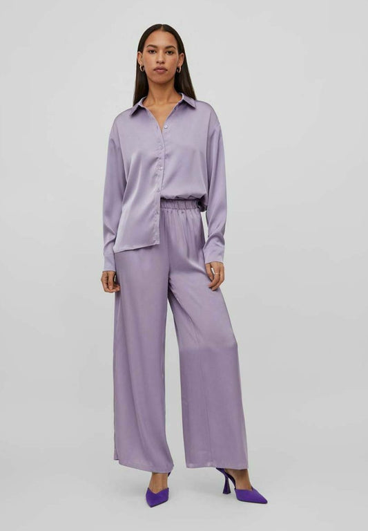 Vila VICLAIR L/S - Hemdbluse - Sweet Lavender