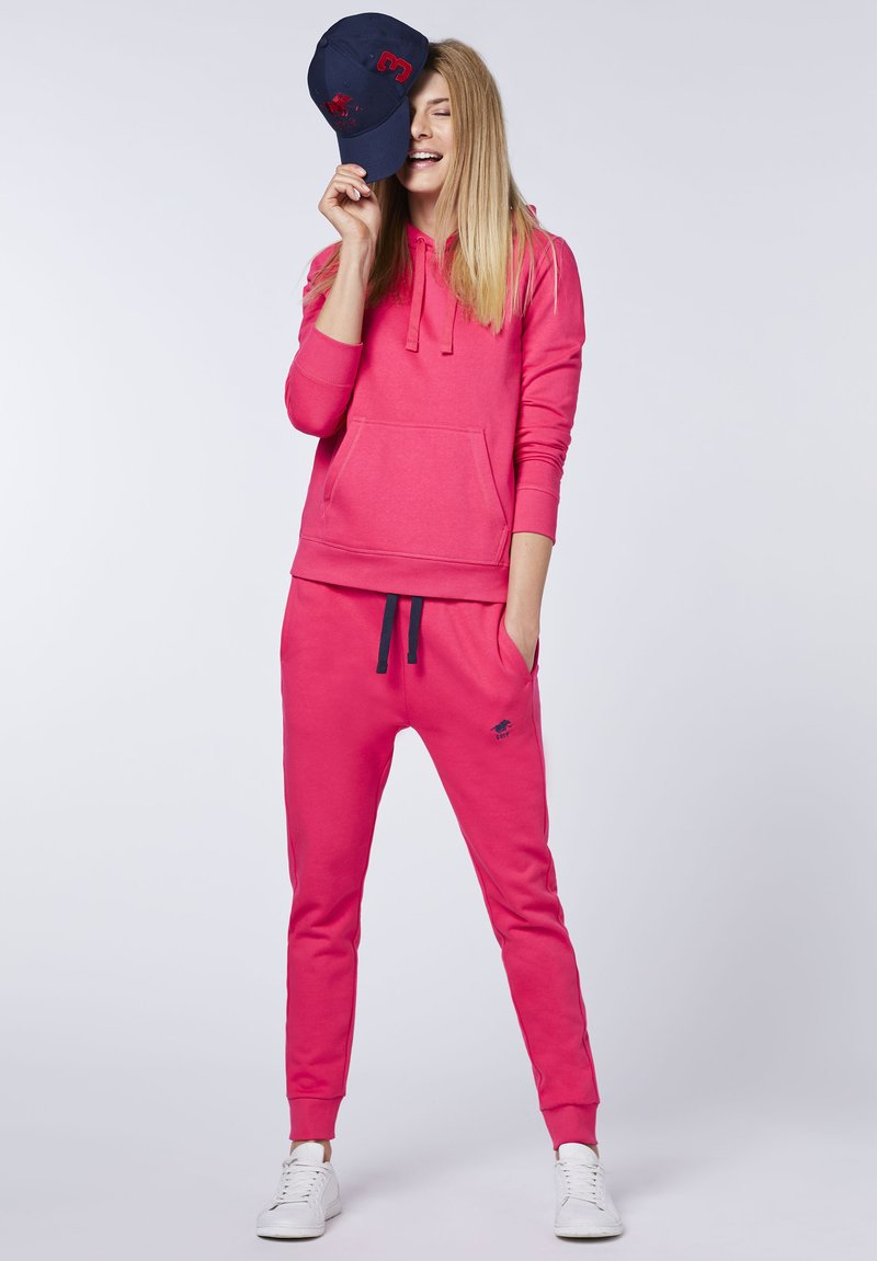  NORMALE PASSFORM - Kapuzenpullover - Raspberry