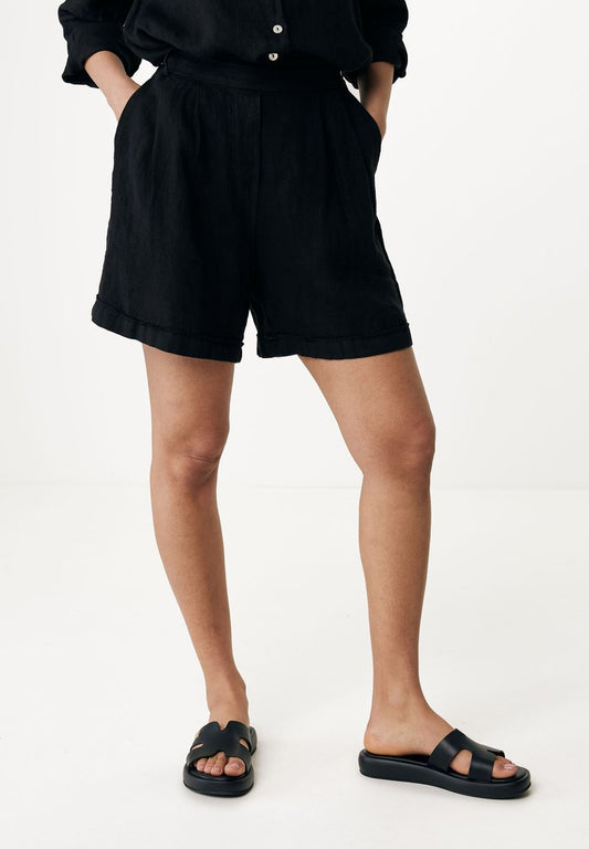 MEXX WITH SIDE POCKET - Shorts - Black