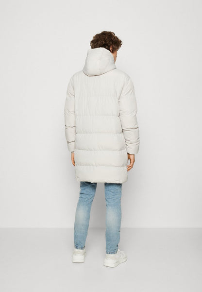  LONG PARKA JACKET - Wintermantel - Stone