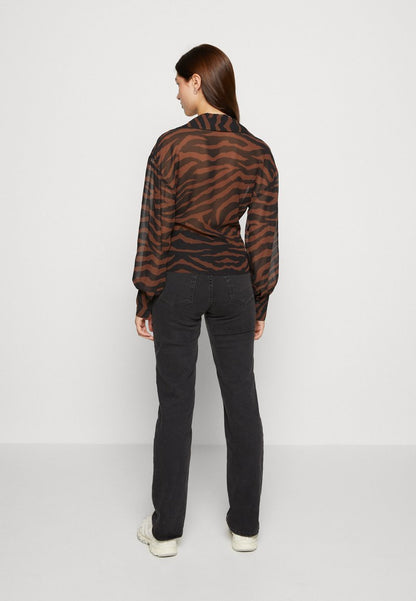 Gina Tricot SIVAN BLOUSE - Bluse - Brown