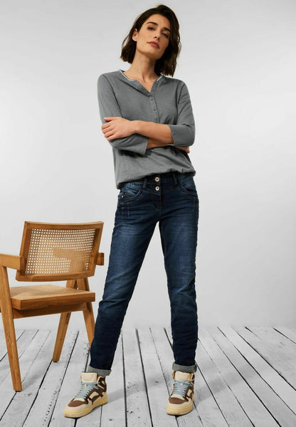 Cecil IM STYLE - Langarmshirt - Grau