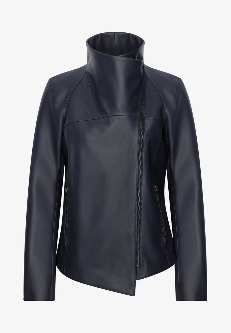  FREYA - Lederjacke - Black