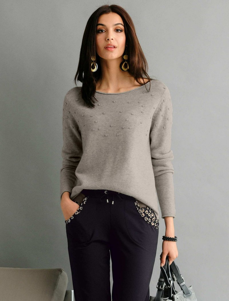  Strickpullover - Taupe