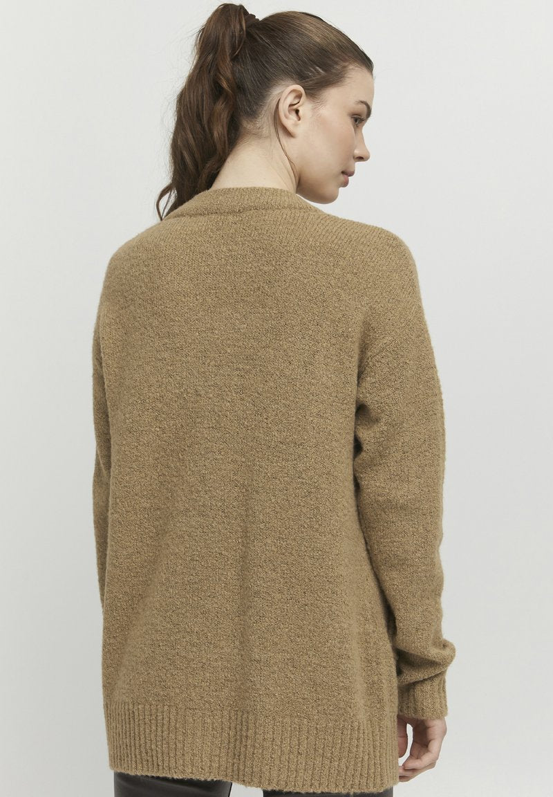 B.young BYMIRELLE - Strickjacke - Tannin Melange