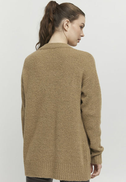 B.young BYMIRELLE - Strickjacke - Tannin Melange