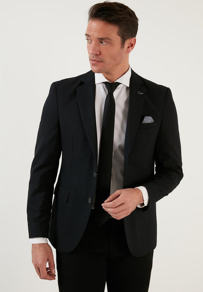  SLIM FIT - Sakko - Black