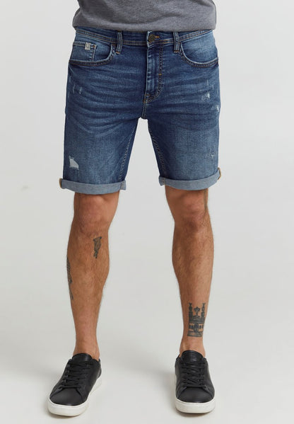  PRNARVIK - Jeans Shorts - Denim Middle Blue