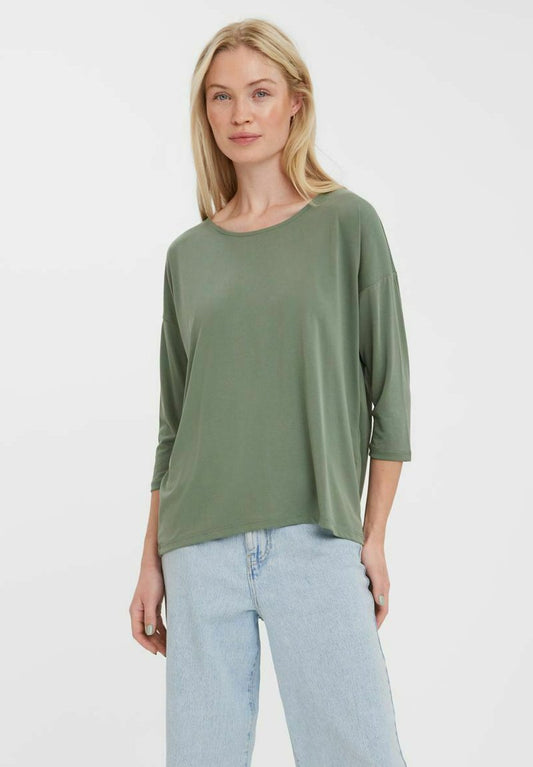 Vero Moda 3/4 ÄRMELIGES - Langarmshirt - Laurel Wreath