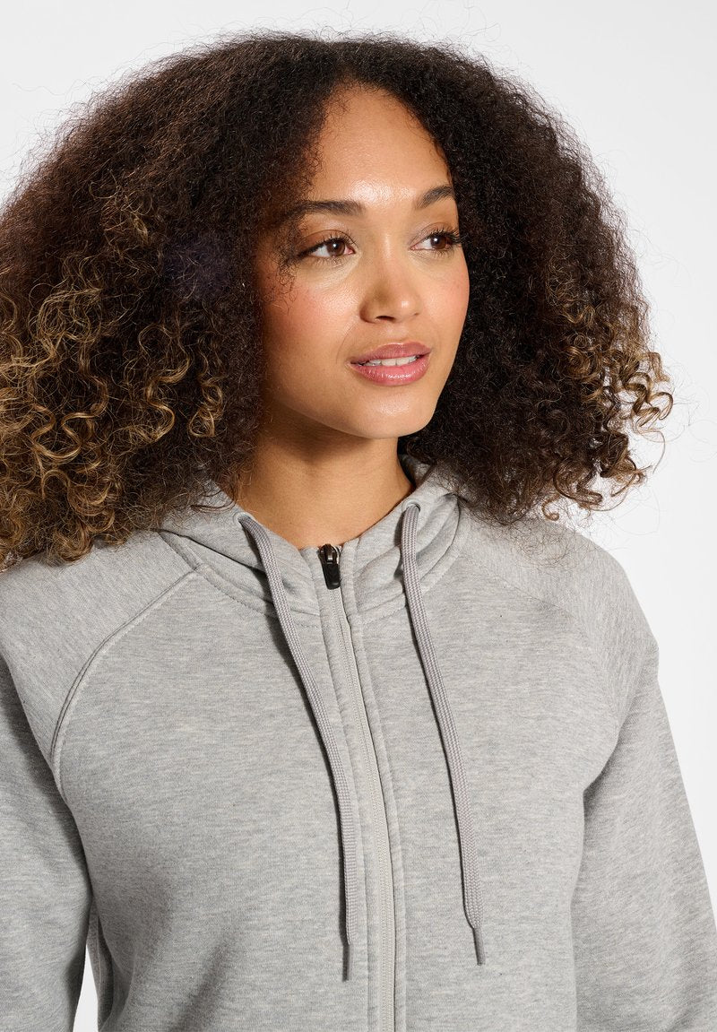 Hummel HEAVY - Sweatjacke - Grey Melange