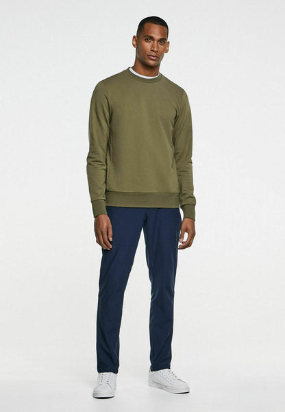 Hackett London ESSENTIAL CREW - Sweatshirt - Dusty Olive