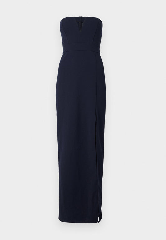 Wal G ANNA V NECK MAXI DRESS - Occasion Wear - Navy Blue