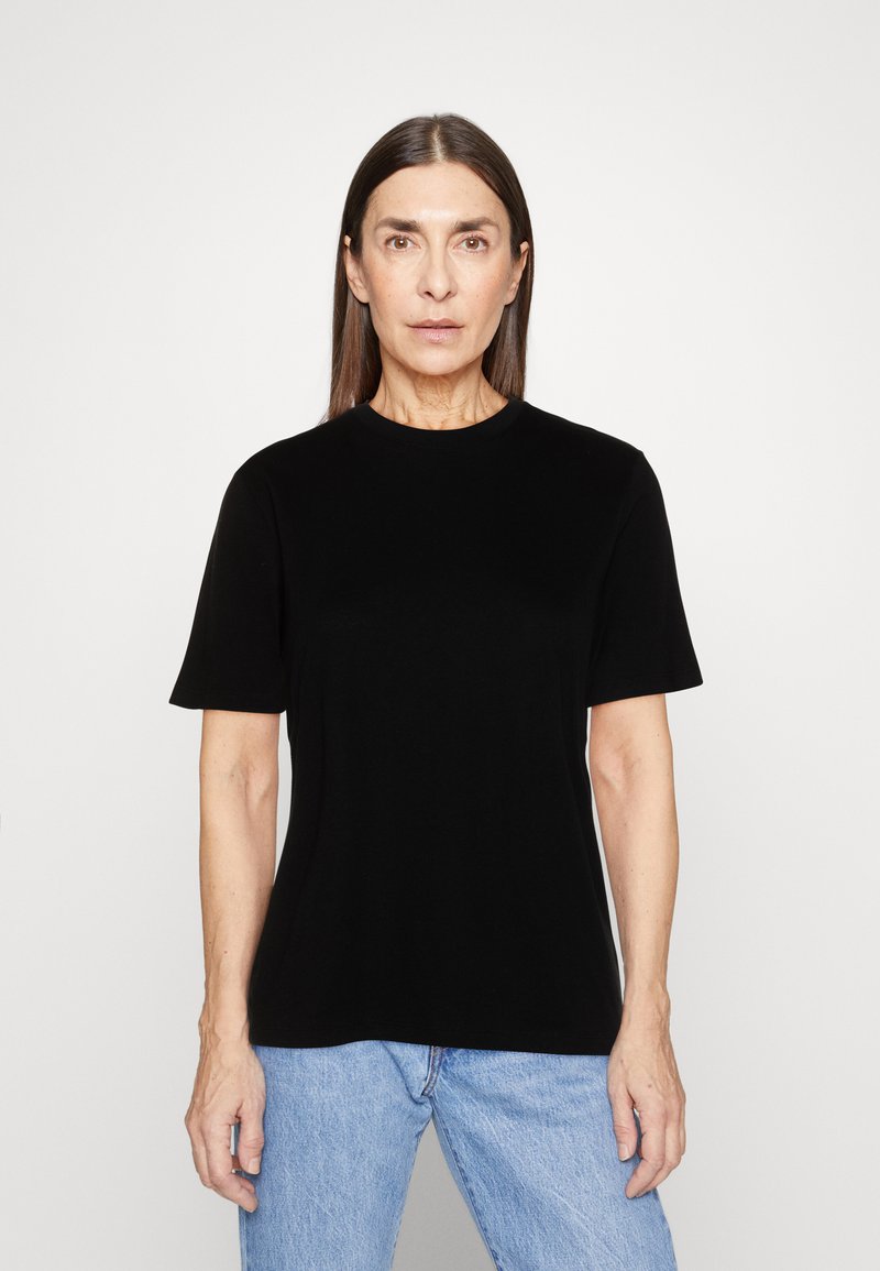 Marks & Spencer STRAIGHT 3 PACK - T-Shirt Print - Black Mix