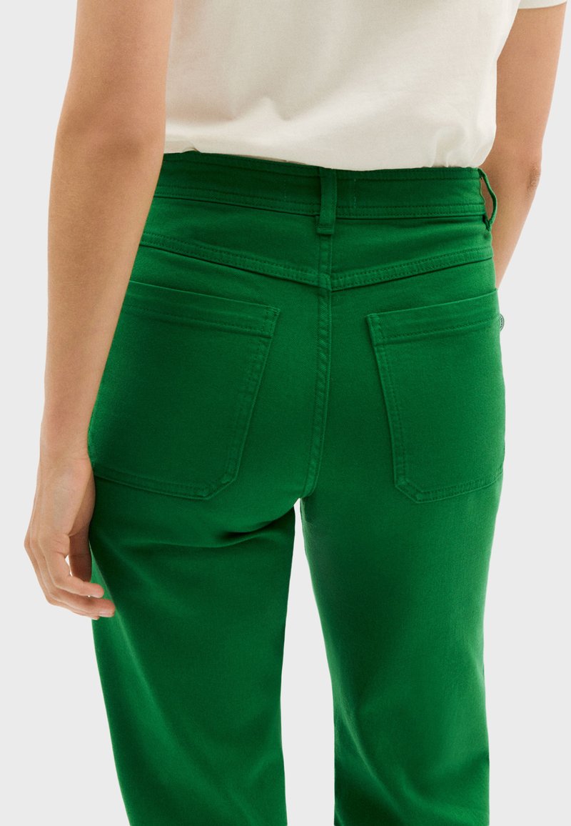 Thinking Mu THERESA - Jeans Straight Leg - Green