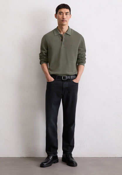 Marc O'Polo LANGARM-REGULAR - Polo Shirt - Copley Brown
