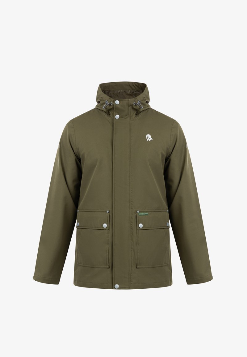Schmuddelwedda BRIDGEPORT - Regenjacke / Wasserabweisende Jacke - Militäroliv