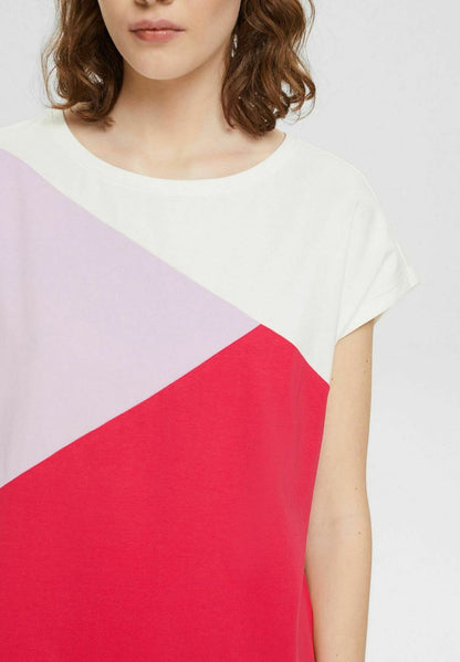 ESPRIT COLOUR BLOCK SUS NS SS - Nachthemd - Pink Fuchsia
