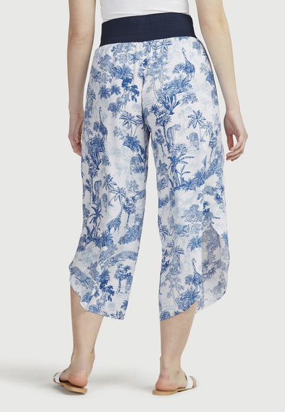  ODETTE - Stoffhose - Blue