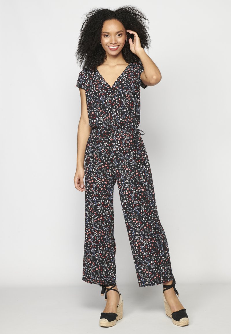 Koroshi SHORT SLEEVE - Jumpsuit - Black