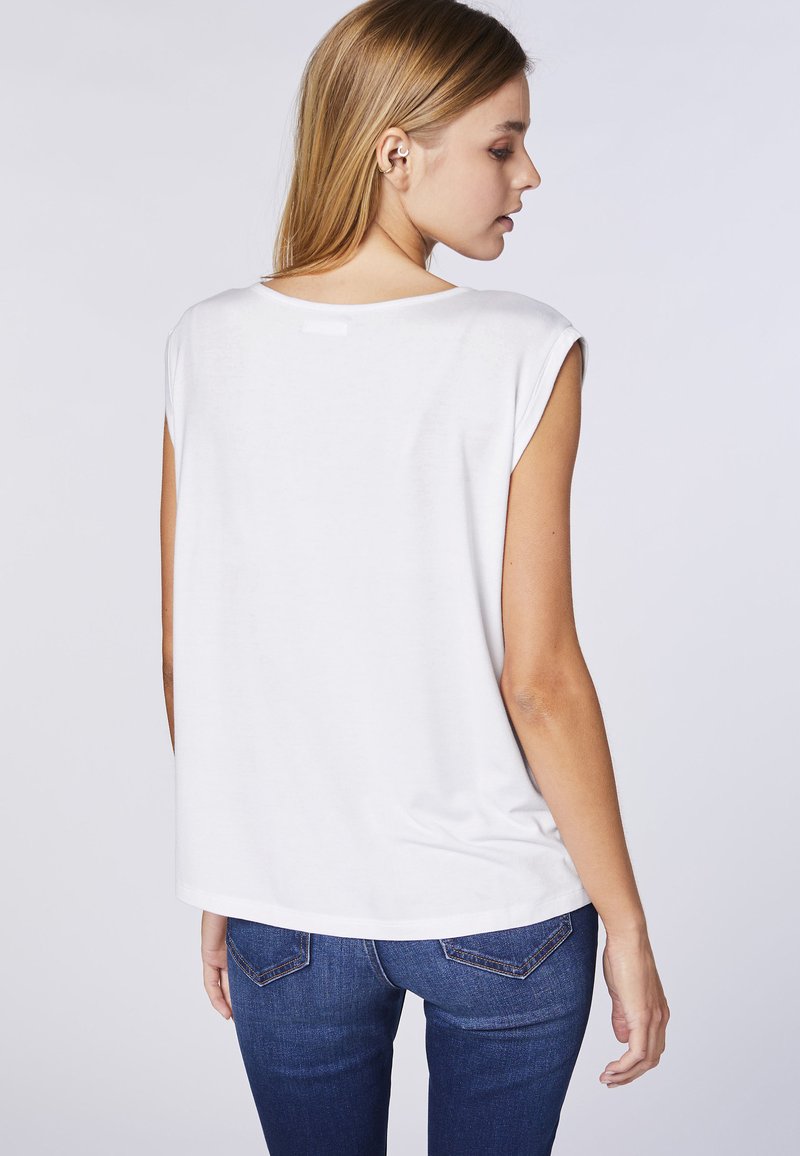  KOMFORT-PASSFORM - T-Shirt Print - White