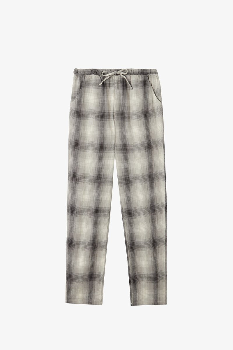 Intimissimi CUDDLES - Nachtwäsche Hose - Check Grigio Panna