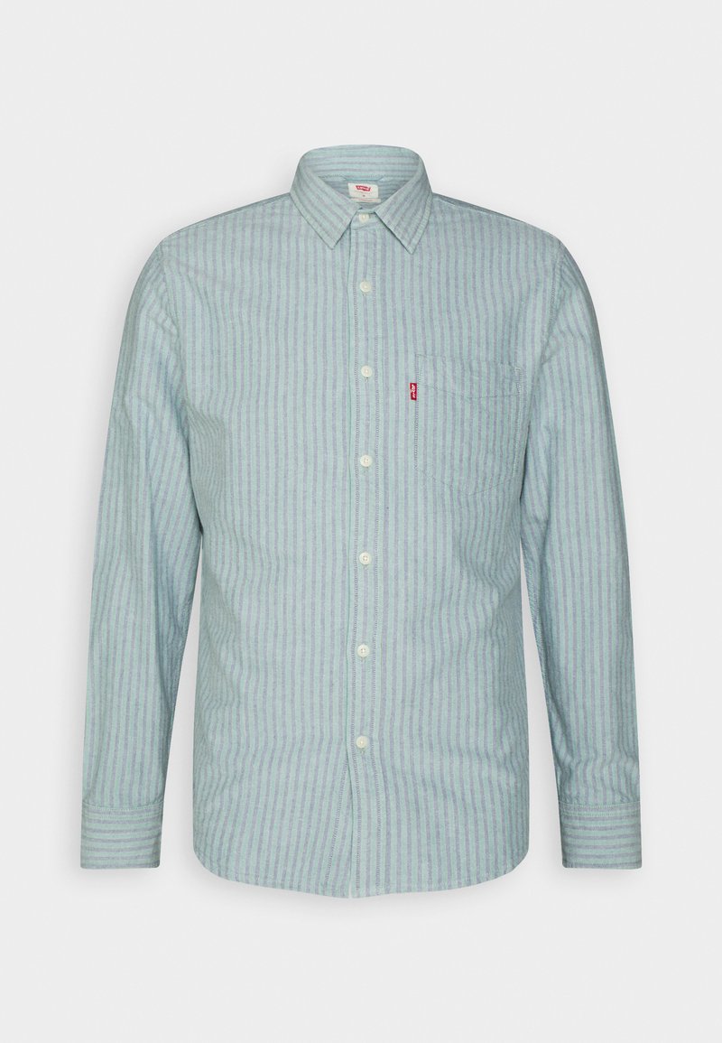  SUNSET POCKET STANDARD - Hemd - Hrishikesh Green/blue Slate